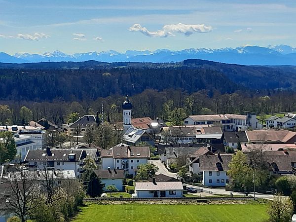 Kirchturmblick nach
                                                Sden